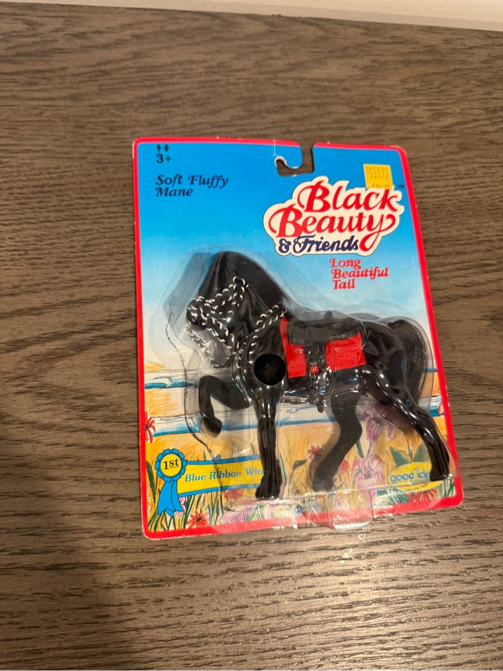 1993 Black Beauty & Friends Mini Horse 1st Blue Ribbon Winner Good Ideas - NEW